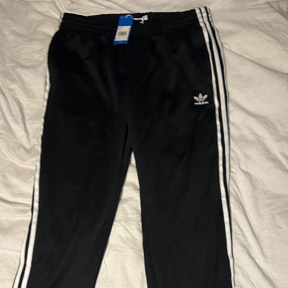 Adidas Black 3 stripes pants